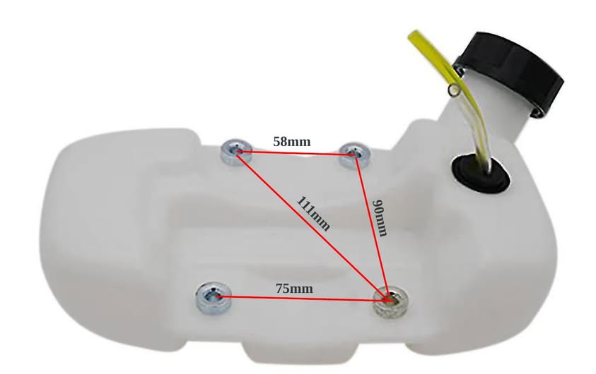 Rezervar goriva kineski trimer TL43, 52